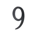 Gardengear 6 In Standard Modern Font Individual House Number 9 GA97994